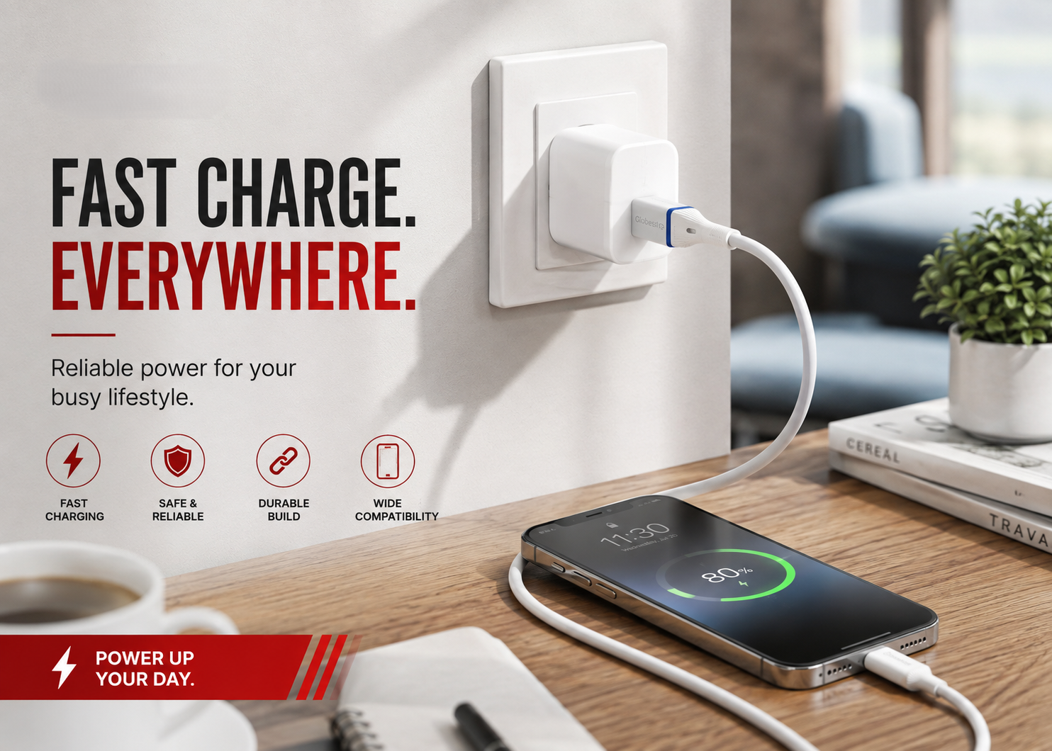 Mobile Chargers fast charging, everywhere