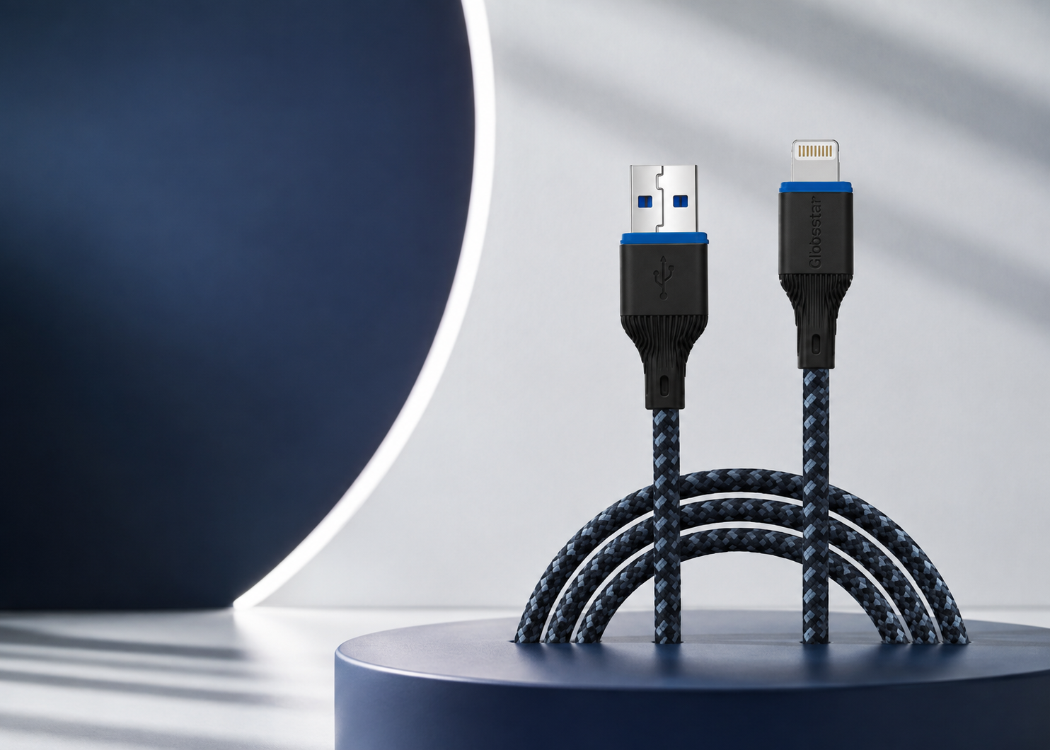 globestar braided cable studio display