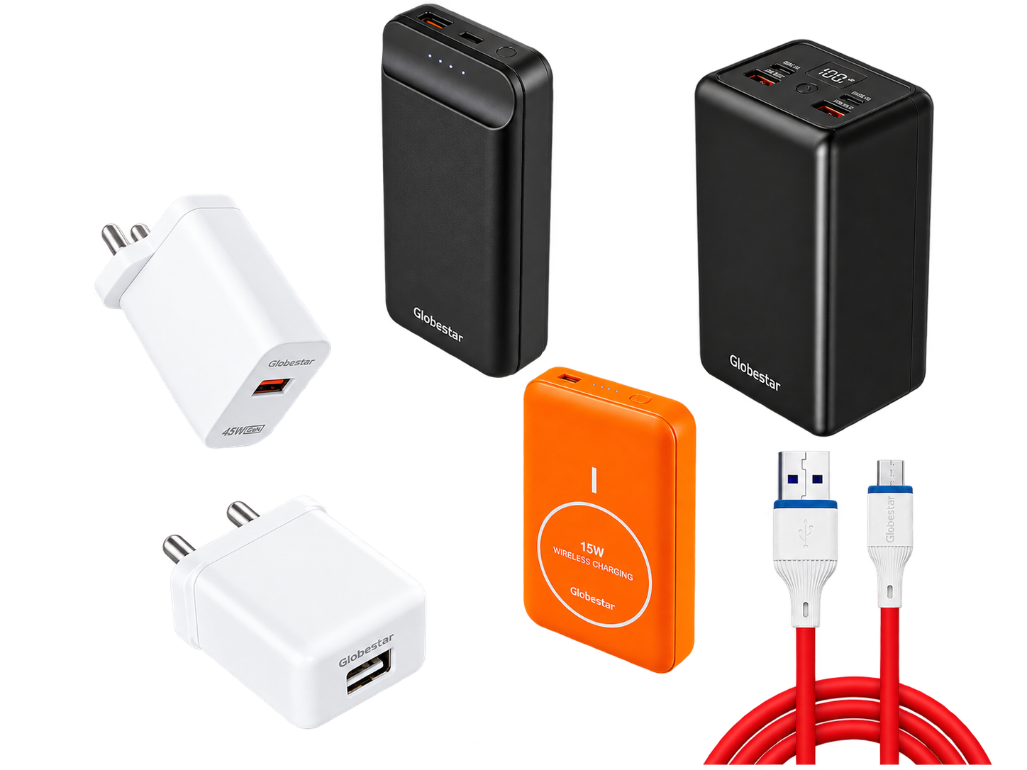 globestar charger and power bank collection