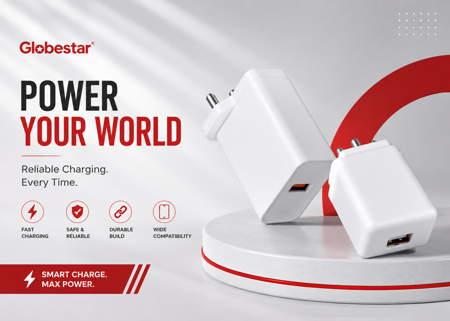 Mobile Chargers globestar power your world ad