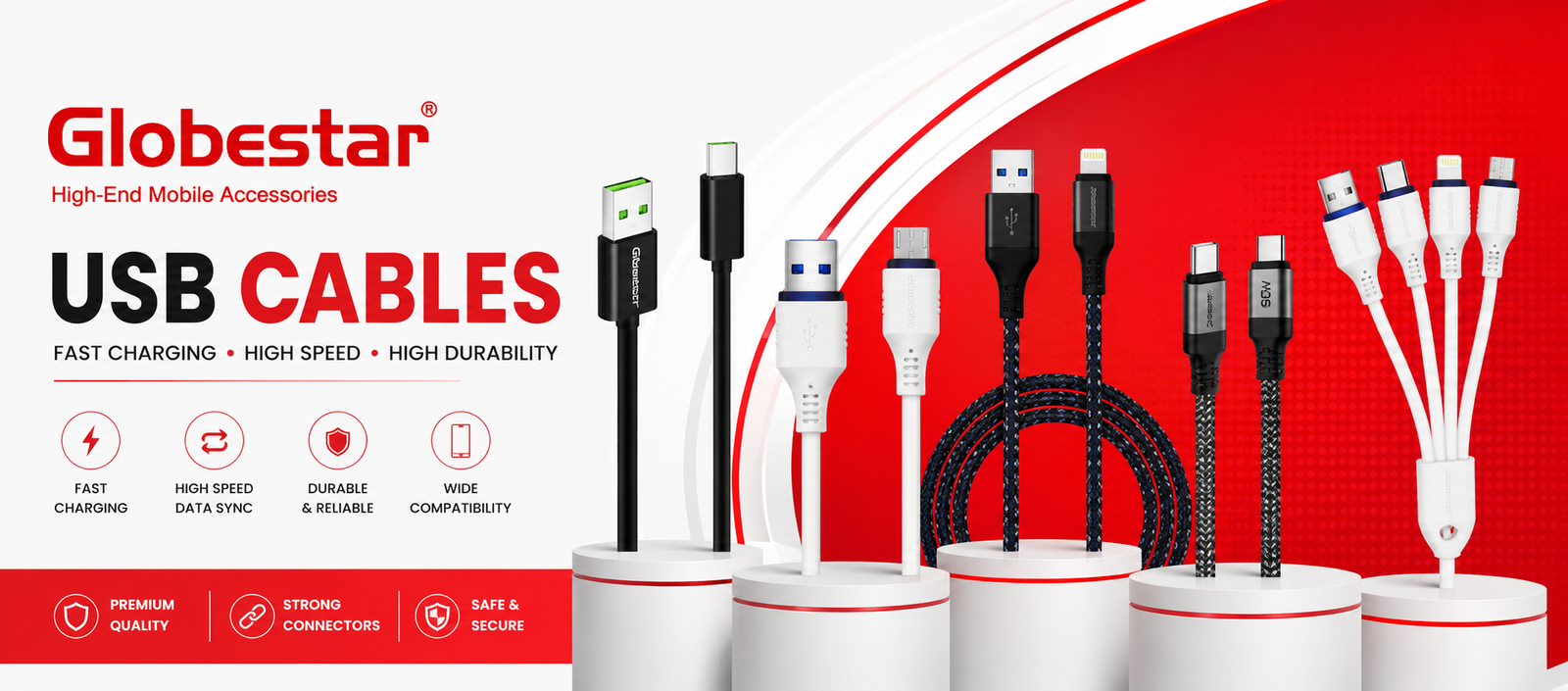 globestar usb cables product showcase